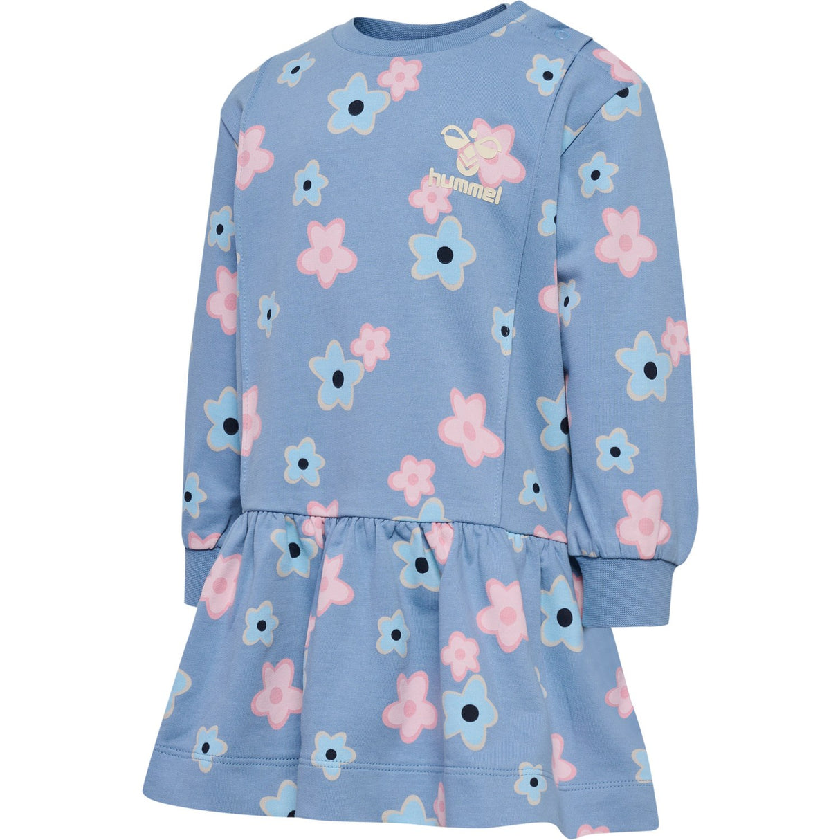 Hummel Faded Denim Rinna Dress L/S