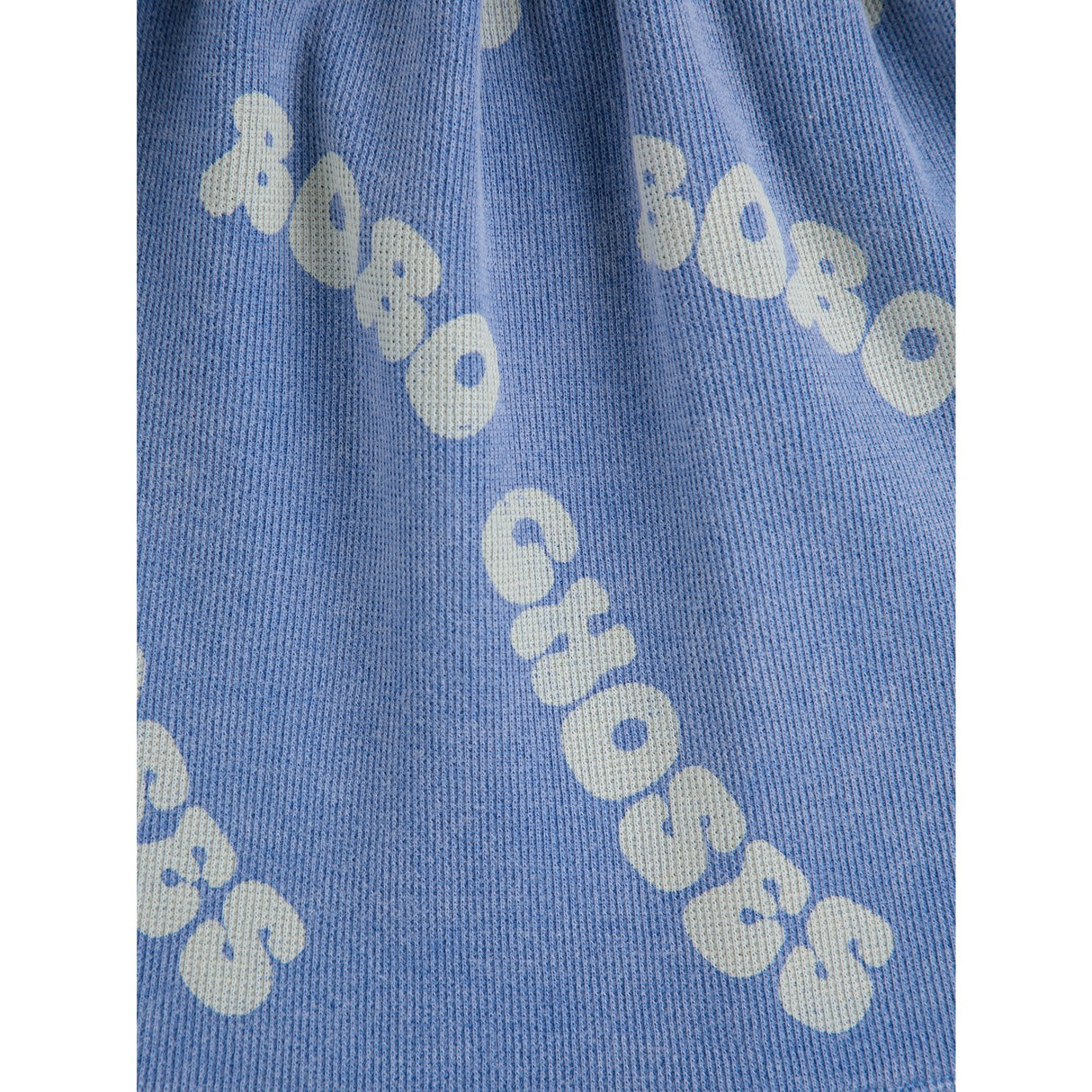 Bobo Choses Blue Wavy Bobo Choses All Over Waffle Skirt