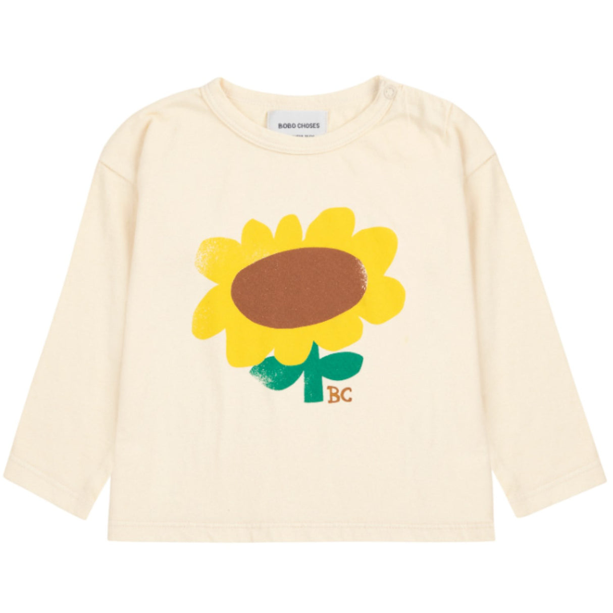 Bobo Choses Offwhite Sunflower Blouse