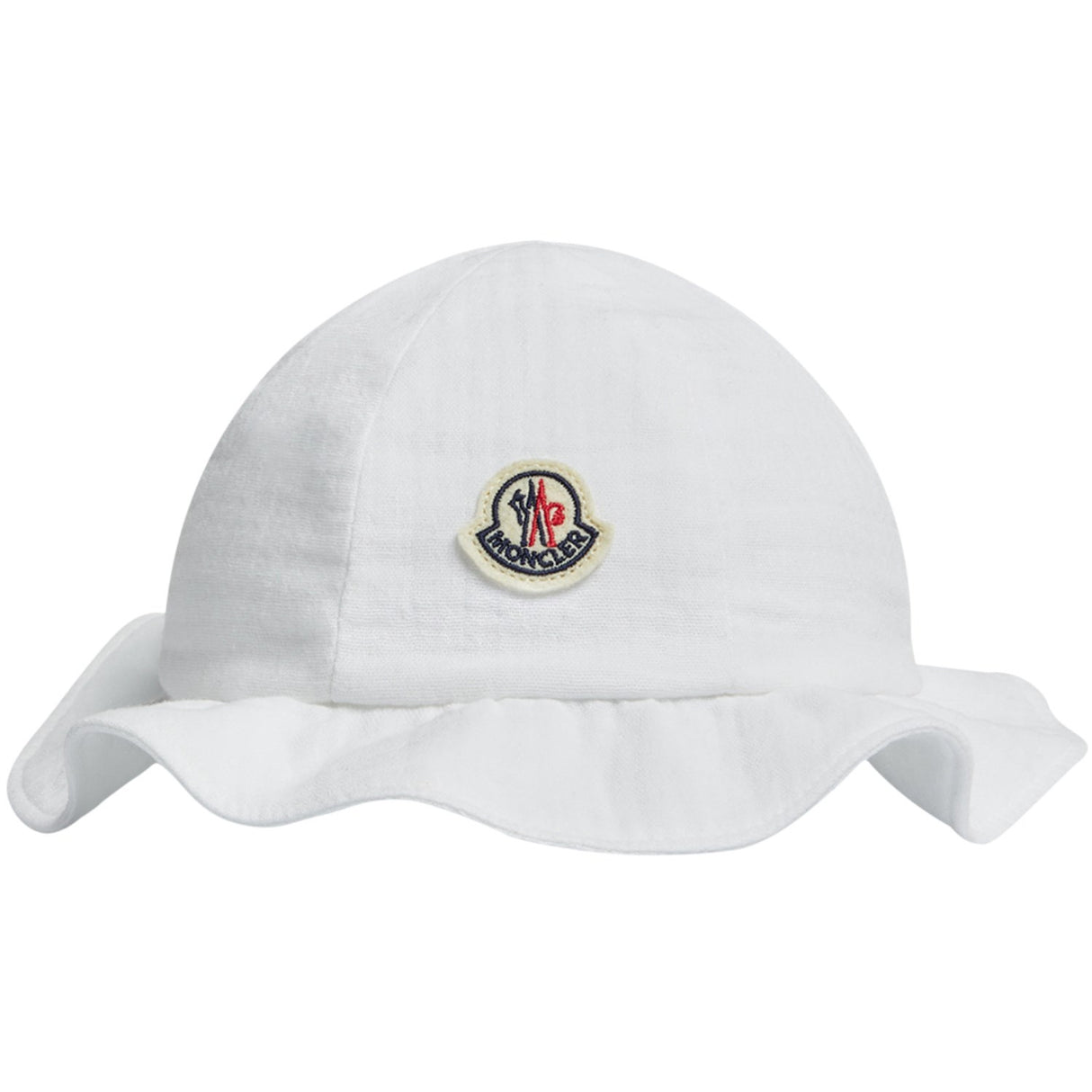 Moncler White Bucket Hat