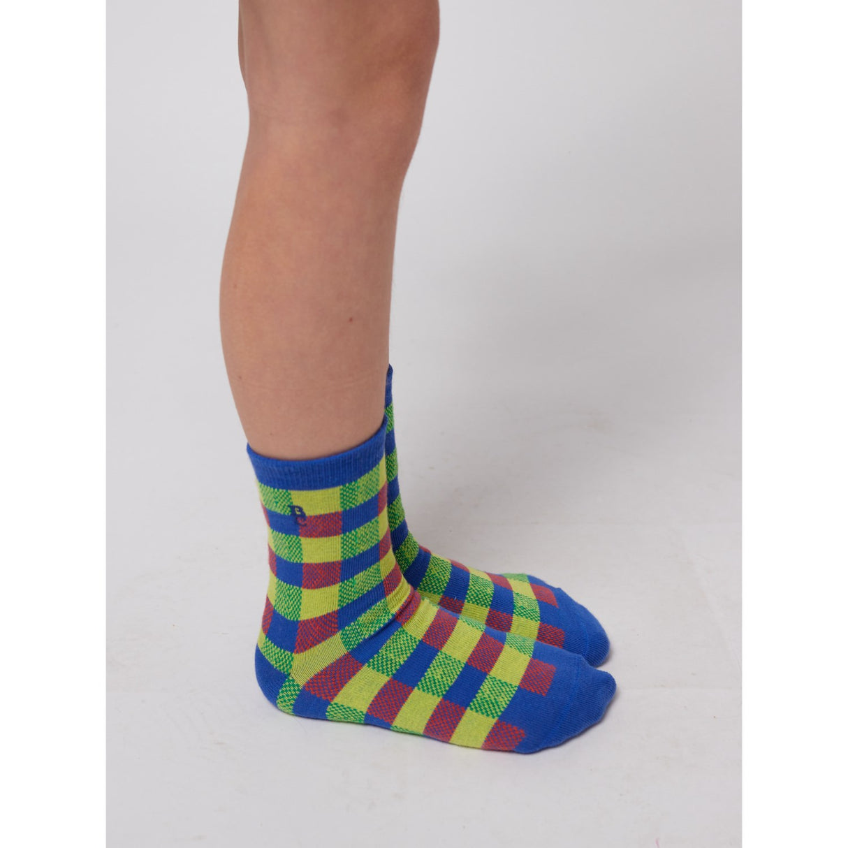 Bobo Choses Multicolor Vichy Short Socks
