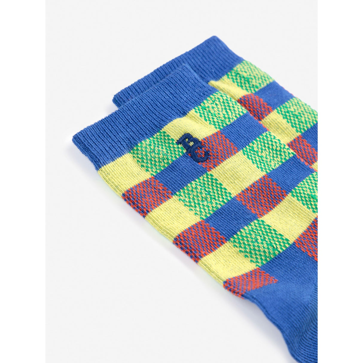 Bobo Choses Multicolor Vichy Short Socks