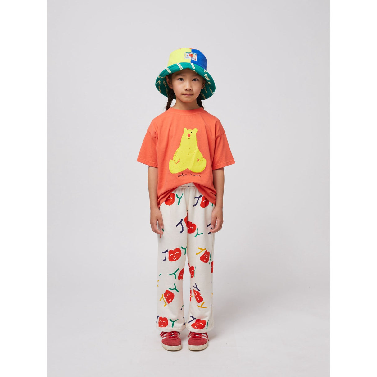 Bobo Choses Red Hug Me Bear T-Shirt