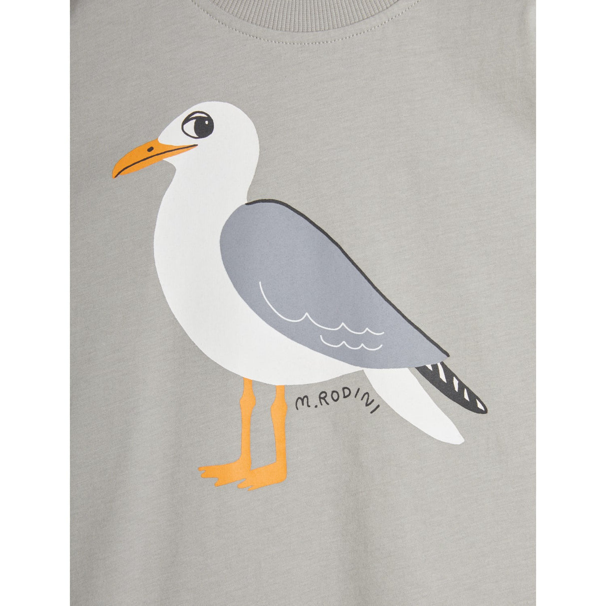 Mini Rodini Grey Seagull T-Shirt