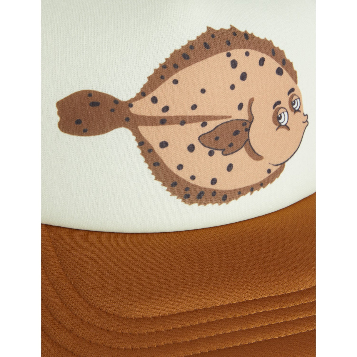 Mini Rodini Brown Flundra Trucker Cap