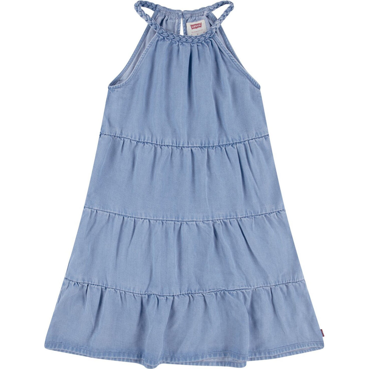 Levi's Hang Up Without Destruction Lvg Halter Tiered Dress