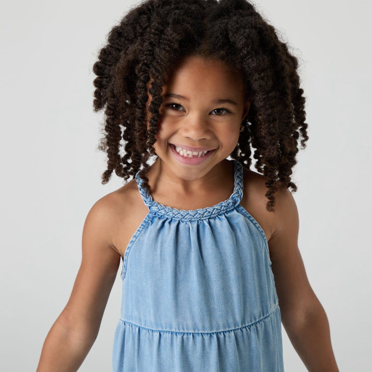 Levi's Hang Up Without Destruction Lvg Halter Tiered Dress