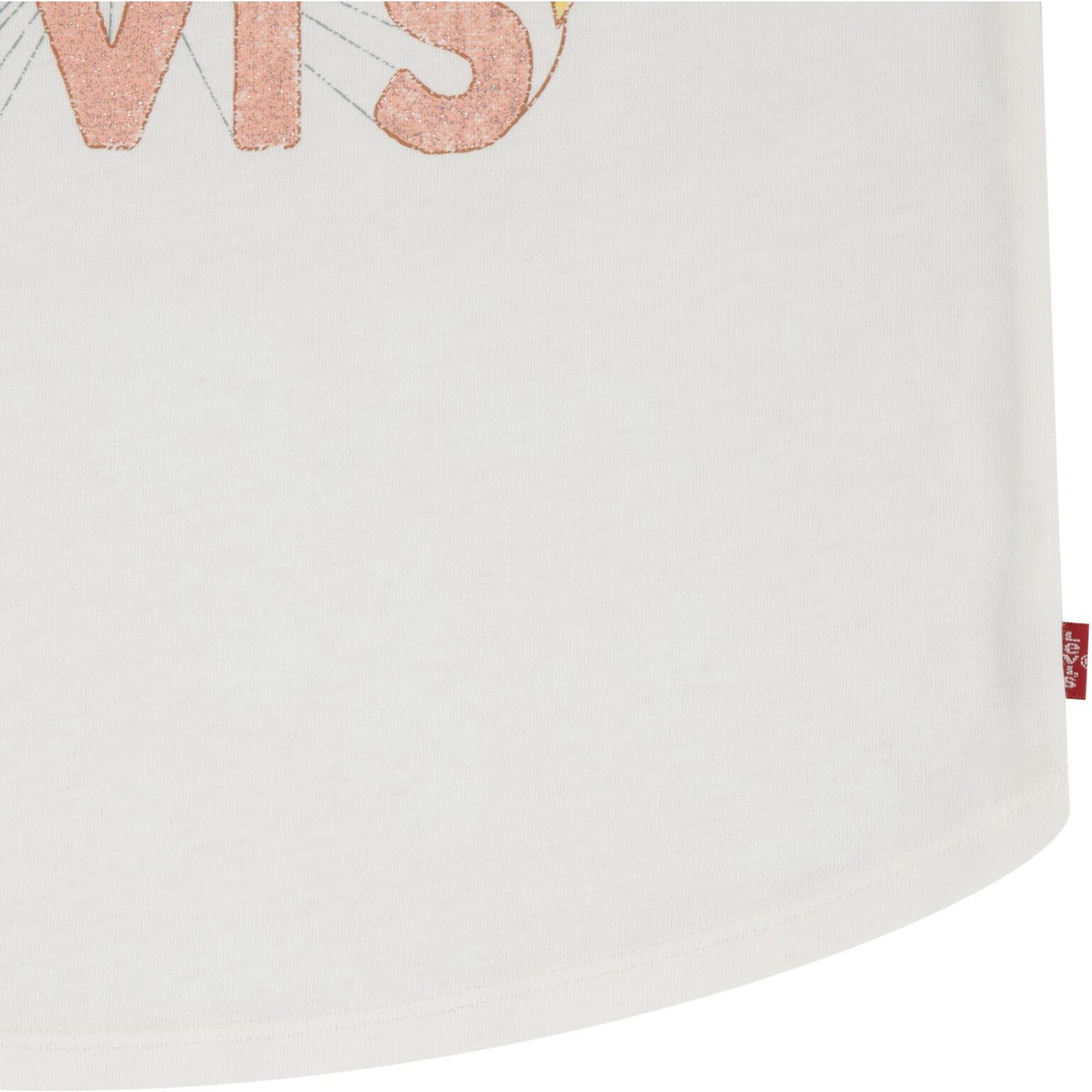 Levi's Gardenia Double Cuff Tee