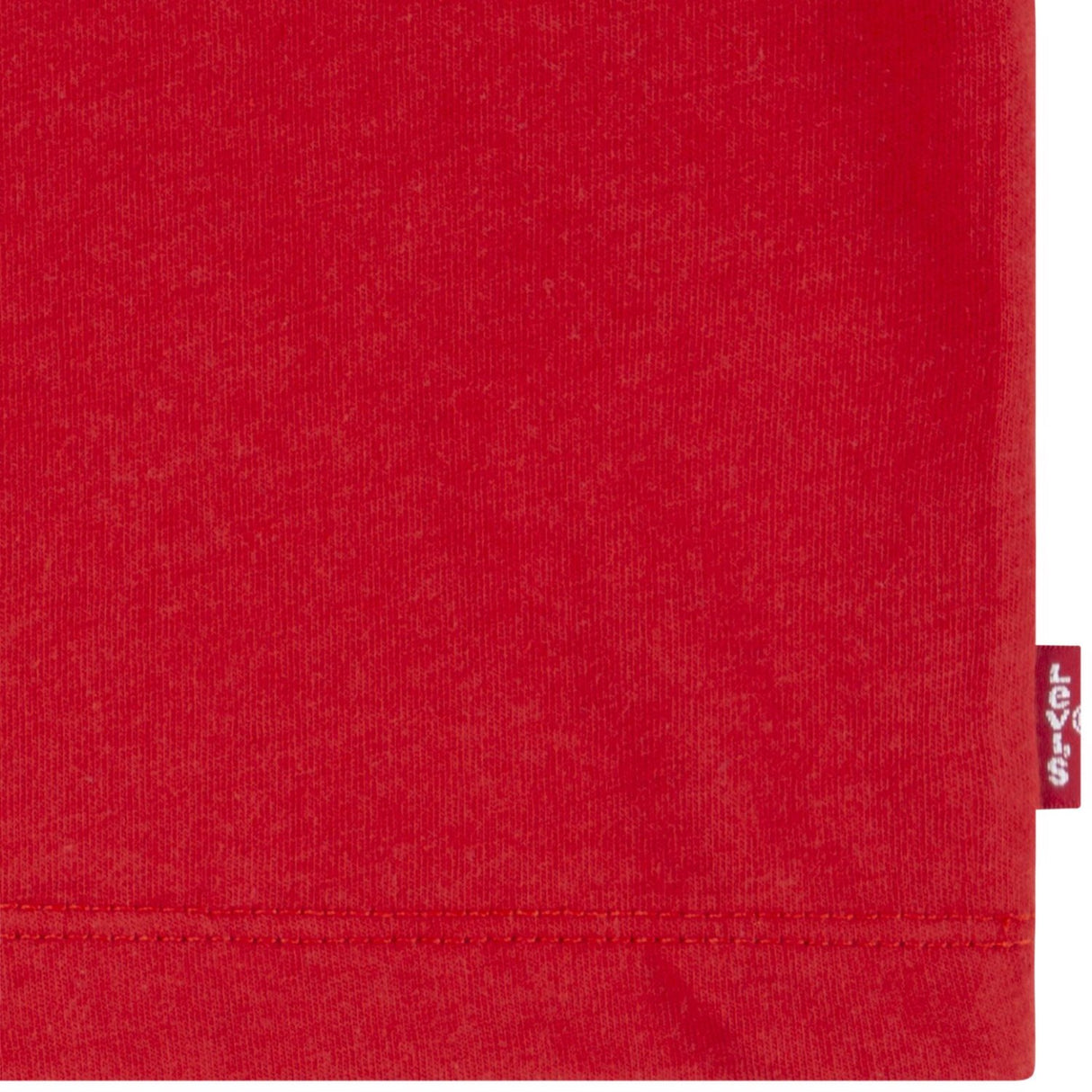 Levi's Pompeian Red Lvb Logo Chambray Applique Tee