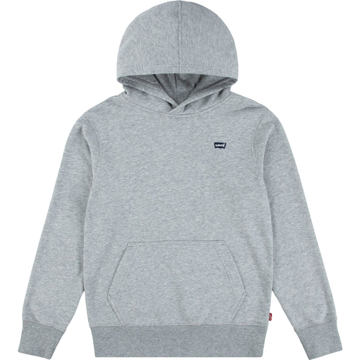 Levi's Grey Heather Lvb Mini Batwing Pull Over Hoodie