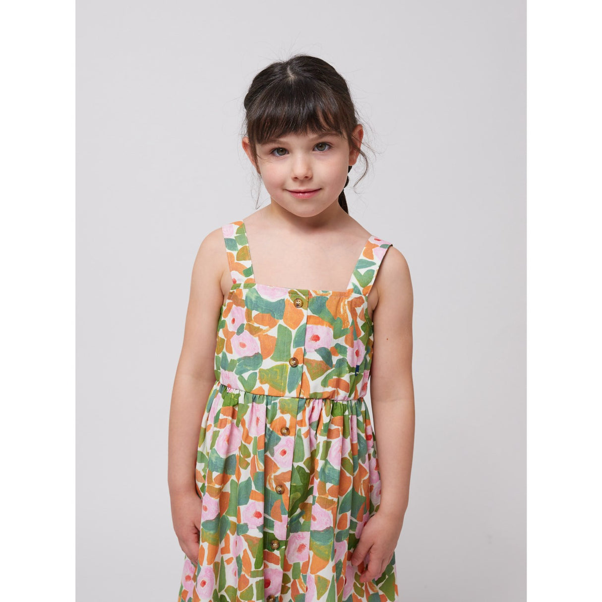 Bobo Choses Multicolor Floral Strap Dress