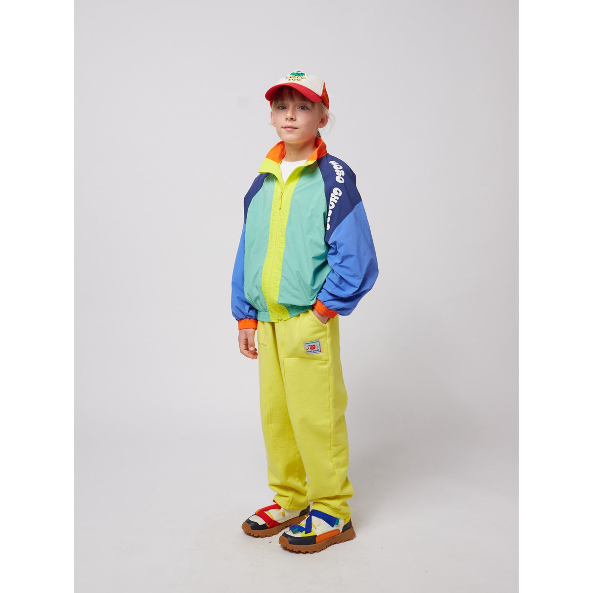 Bobo Choses Multicolor Wavy Bobo Choses Color Block Tracksuit Jacket