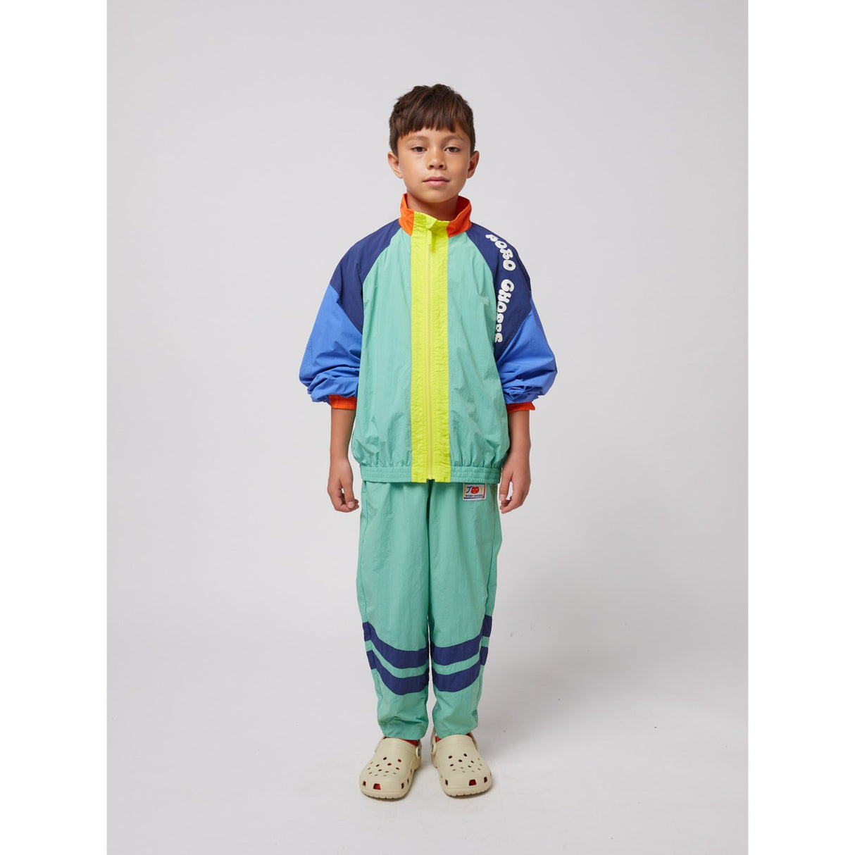Bobo Choses Multicolor Wavy Bobo Choses Color Block Tracksuit Jacket