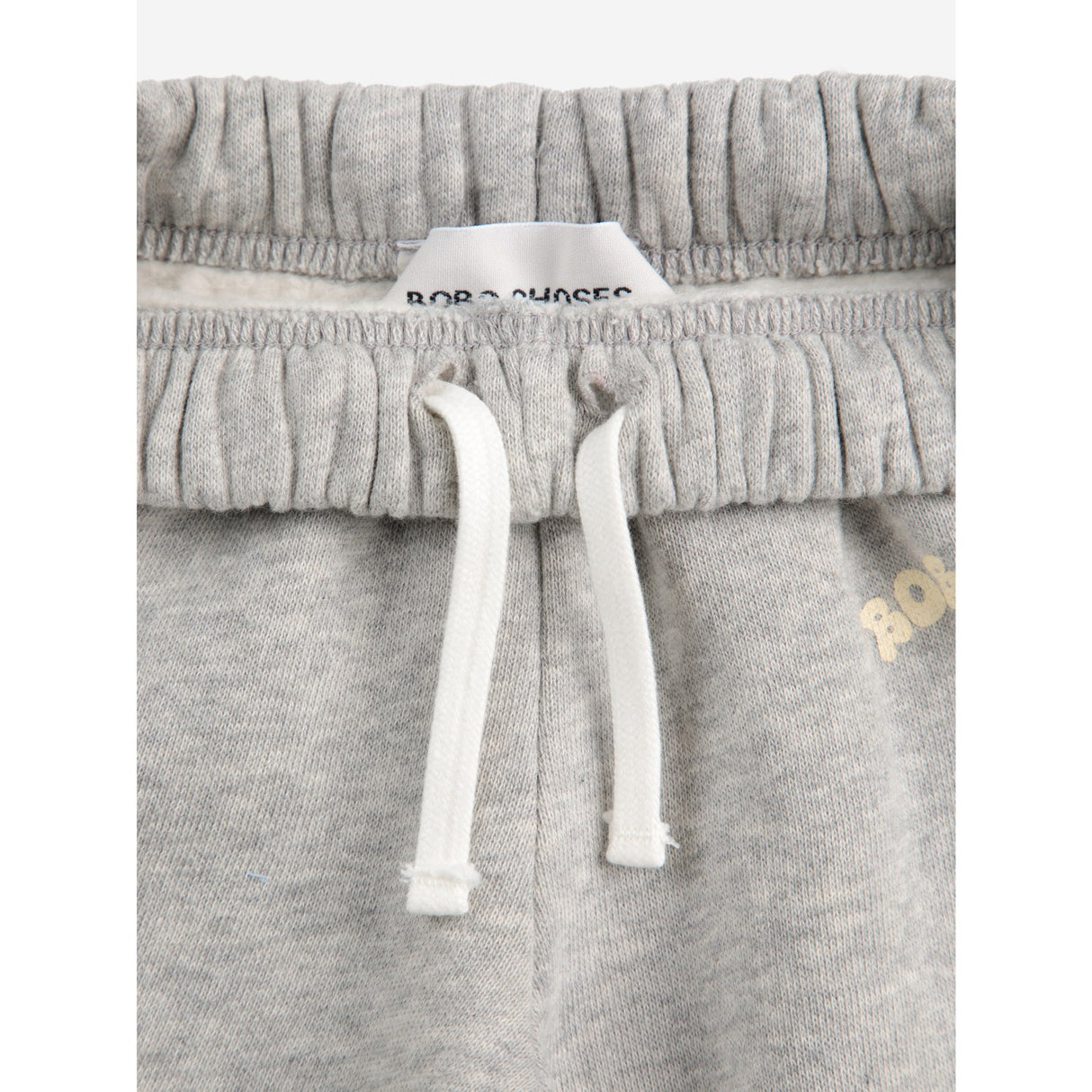 Bobo Choses Heather Grey Knee Patches Jogging Pants