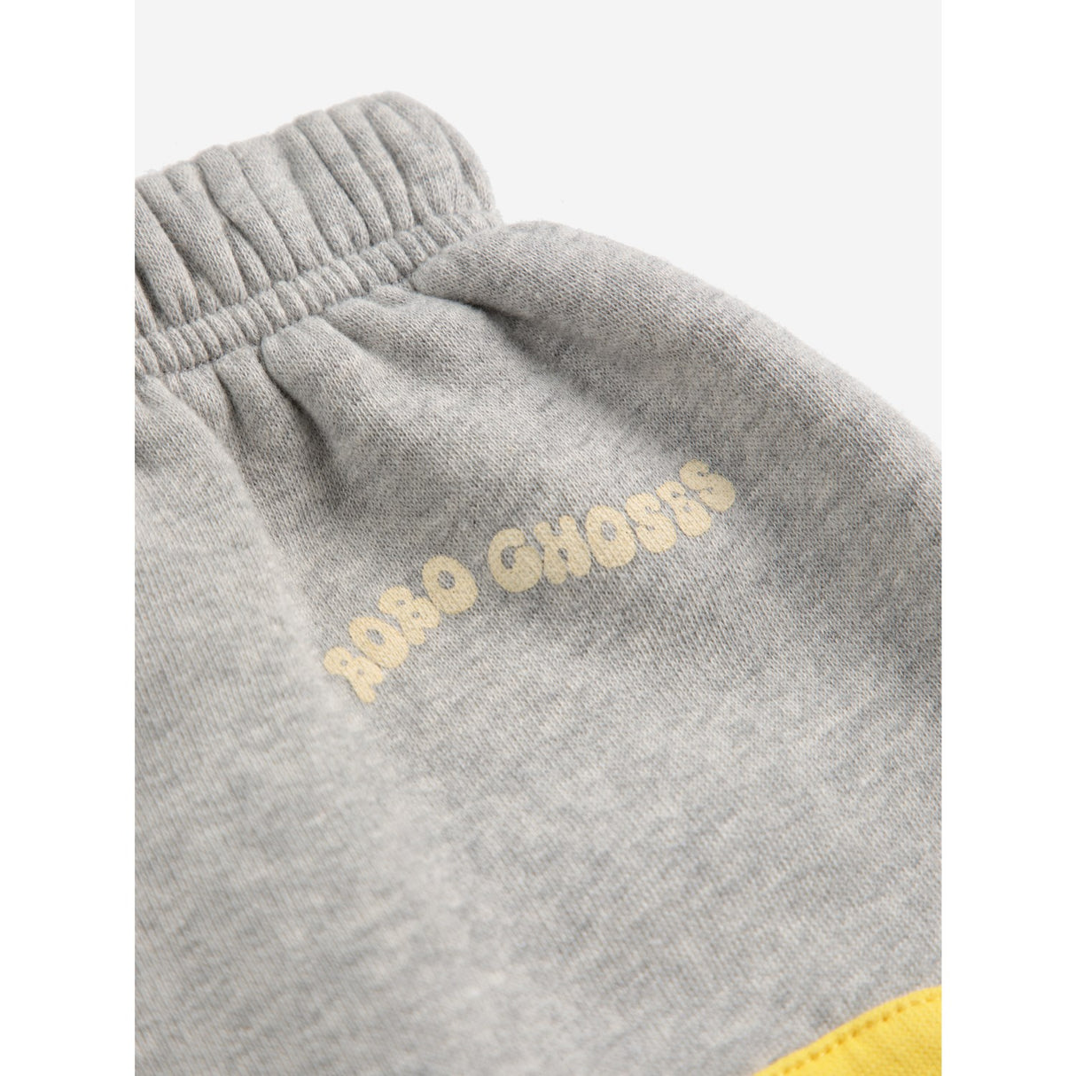 Bobo Choses Heather Grey Knee Patches Jogging Pants