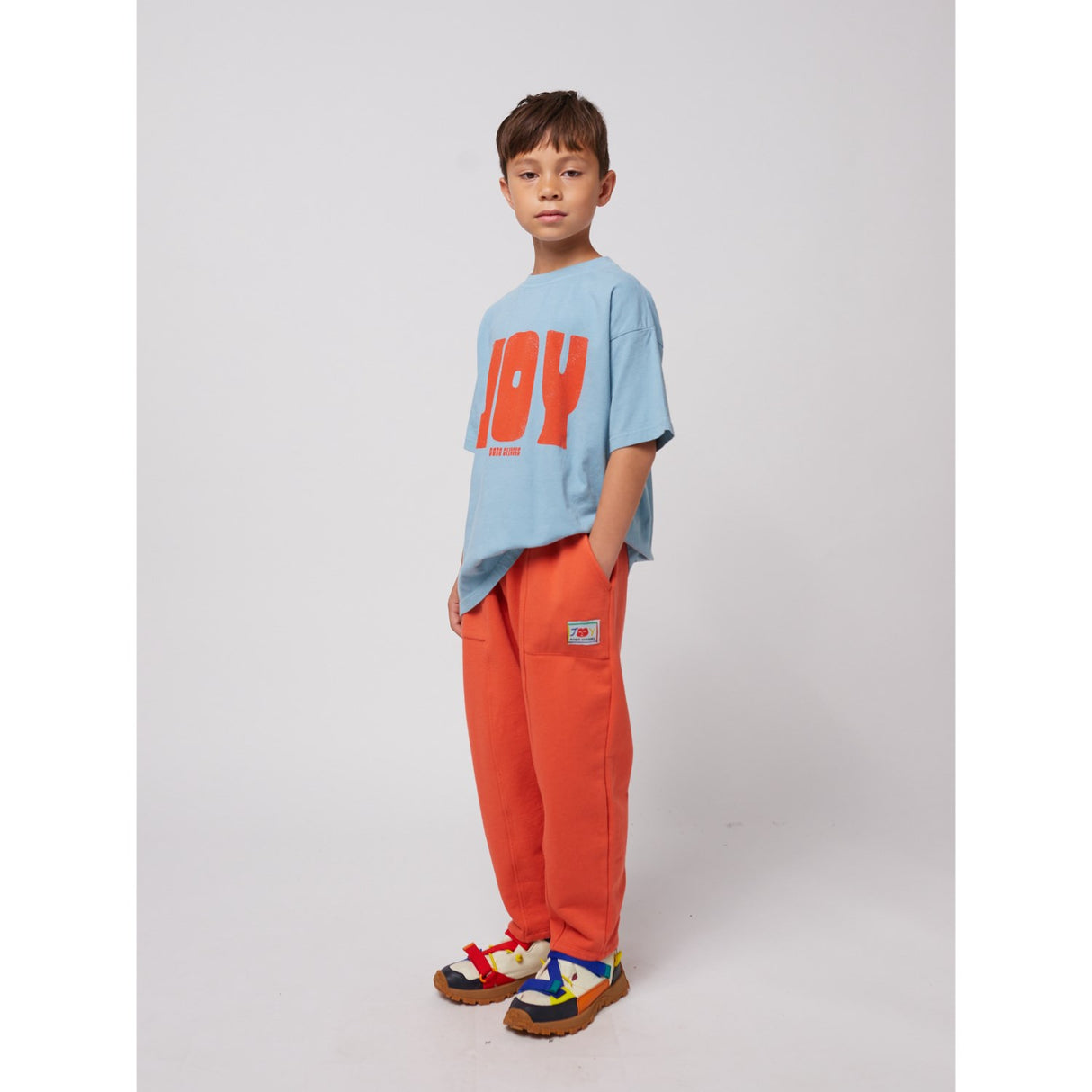Bobo Choses Light Blue Joy T-Shirt
