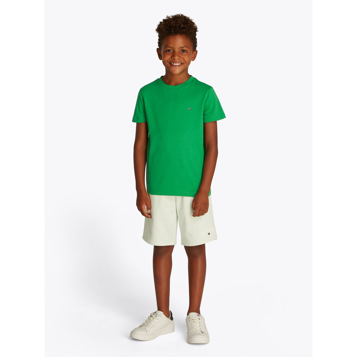 Tommy Hilfiger Radiant Green Essential Cotton Reg T-Shirt