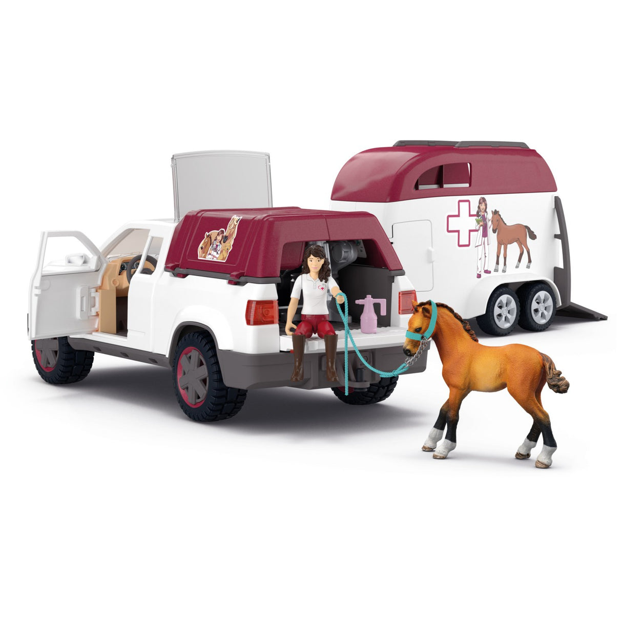 Schleich Mobil Dyrlæge With Trailer