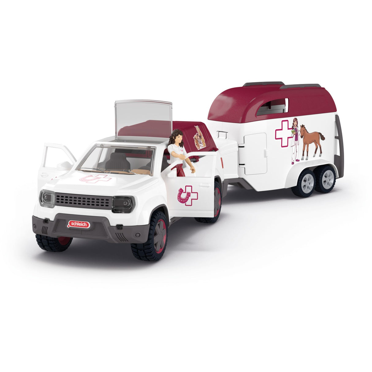 Schleich Mobil Dyrlæge With Trailer