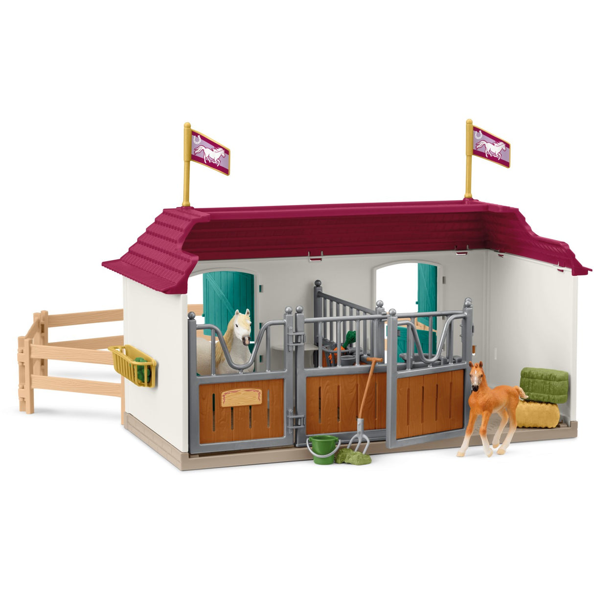 Schleich Landhus Ved Søen Og Stald