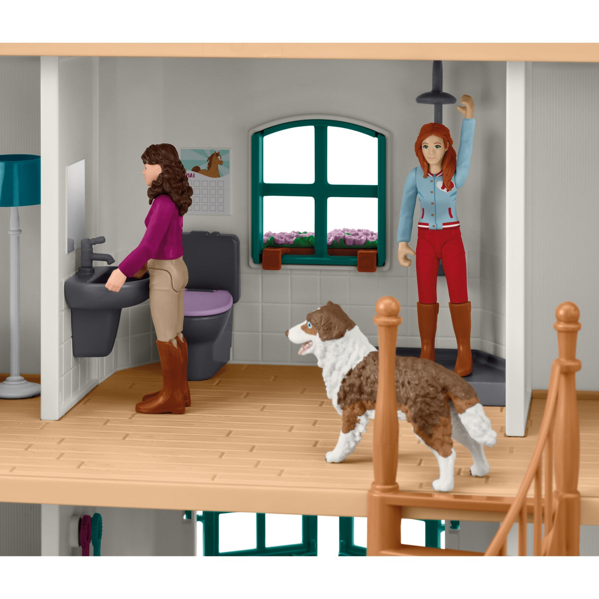 Schleich Landhus Ved Søen Og Stald