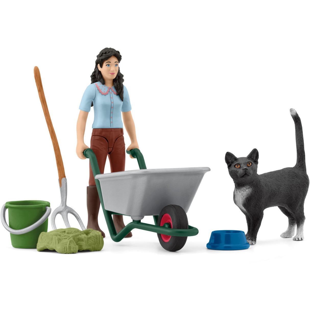 Schleich Pocket Set Møgning Og Plejesæt