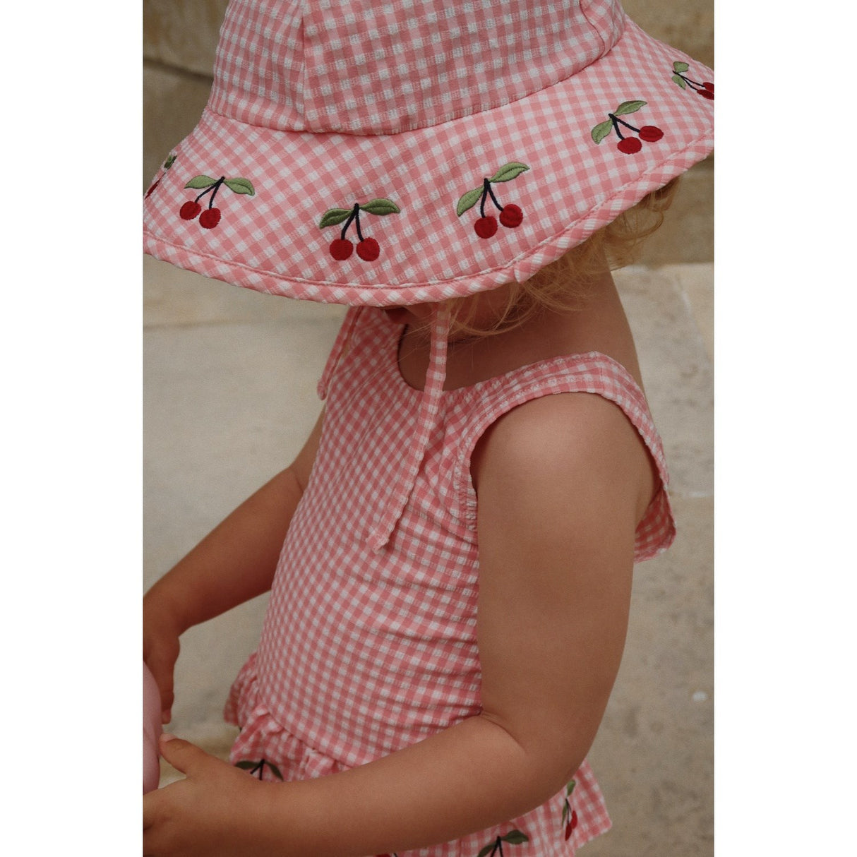 Konges Sløjd Geranium Pink Soline Swimsuit