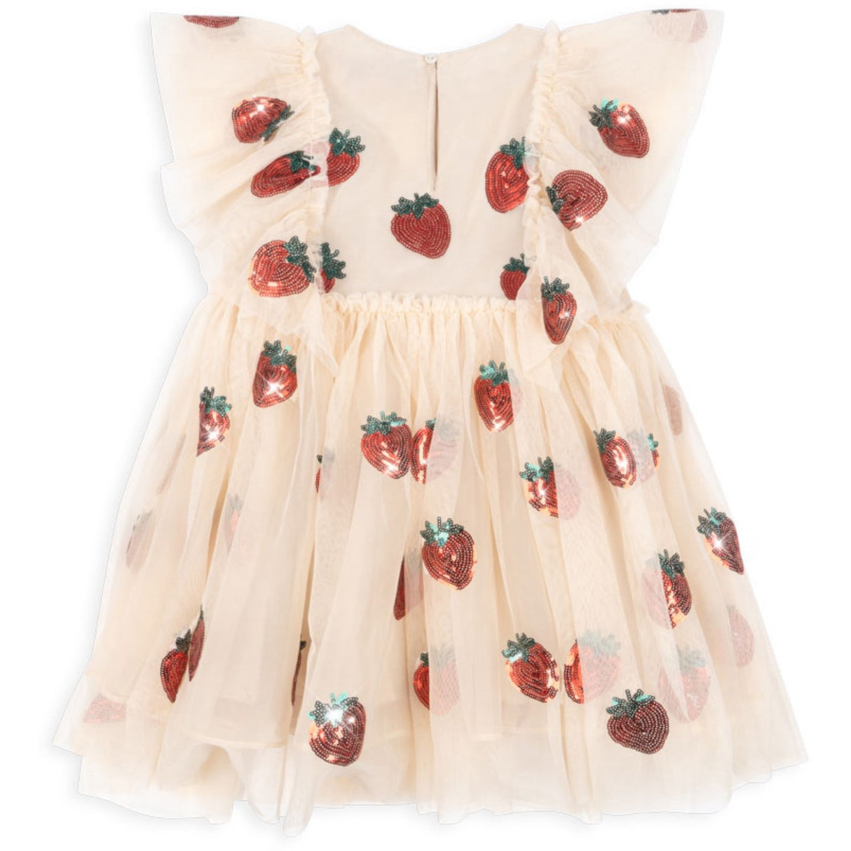Konges Sløjd Strawberry Yvonne Frill Dress