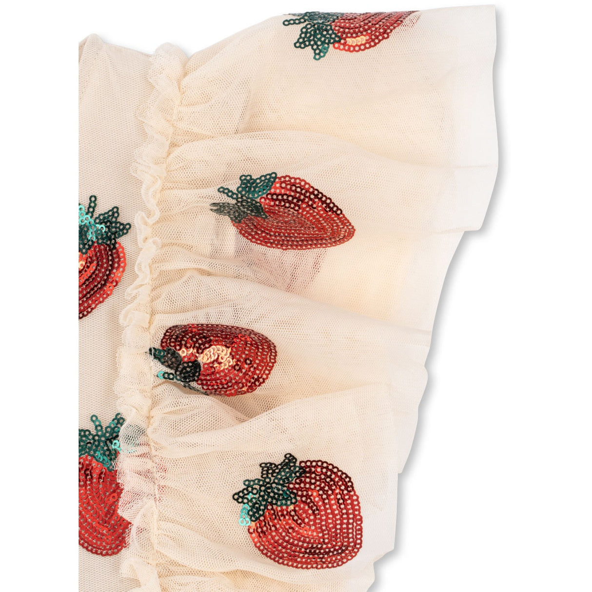 Konges Sløjd Strawberry Yvonne Frill Dress