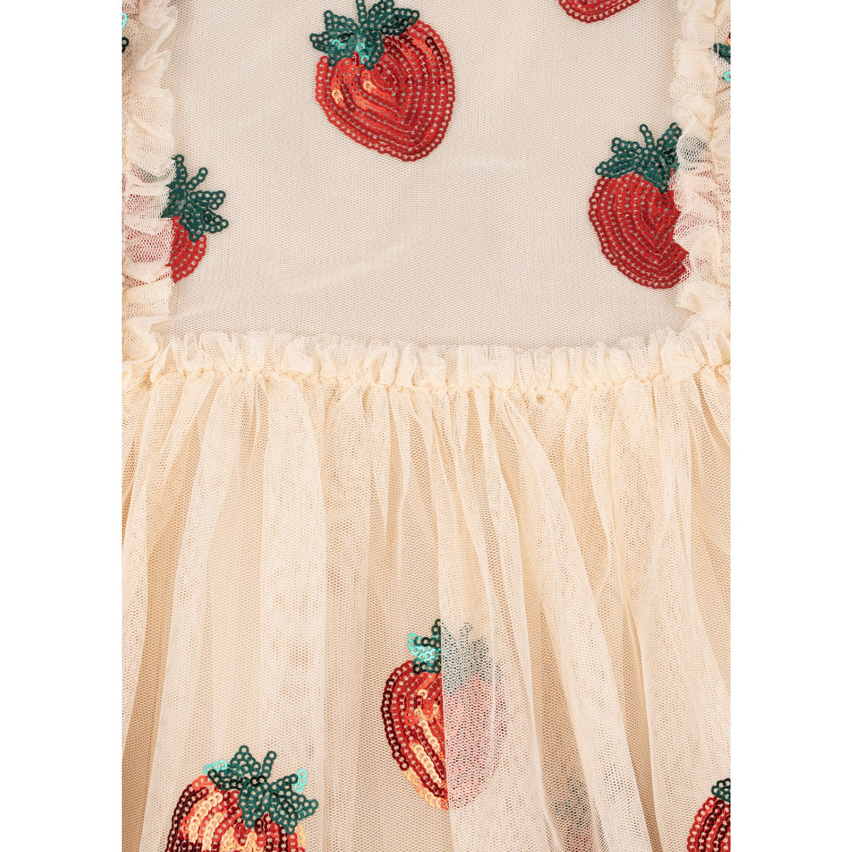 Konges Sløjd Strawberry Yvonne Frill Dress