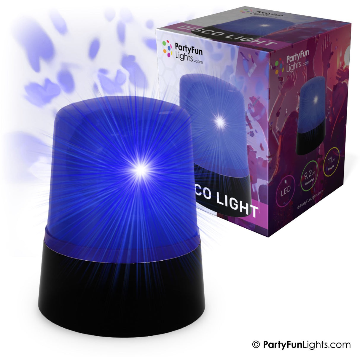 Party Funlight Police Light Ø: 9.2cm