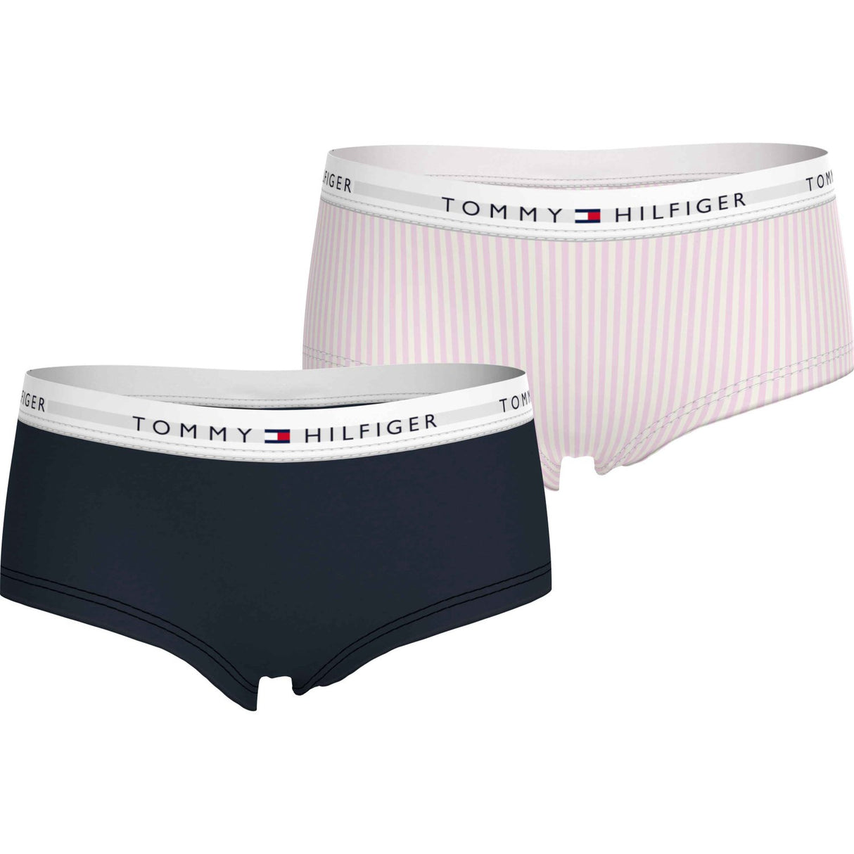 Tommy Hilfiger Pink Ithaca / Desert Sky 2 Pack Shorty Print