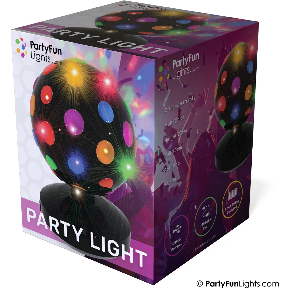 Party Funlight Disco Lamp Ø: 20cm