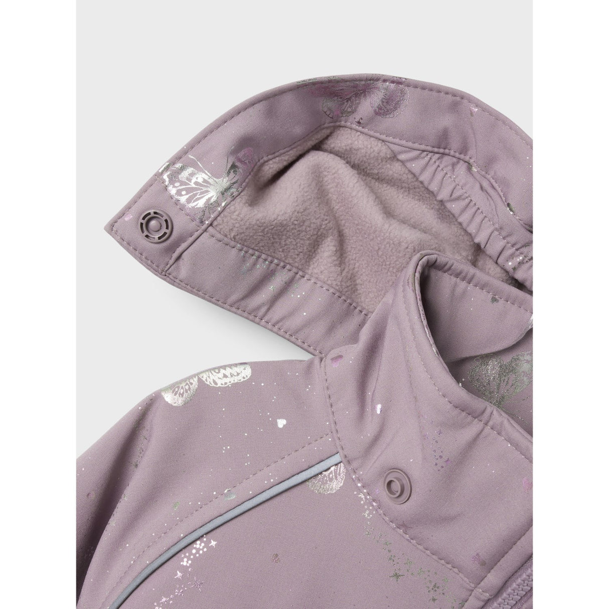 Name It Elderberry Butterfly Alfa08 Softshell Suit Foil 1Fo Noos
