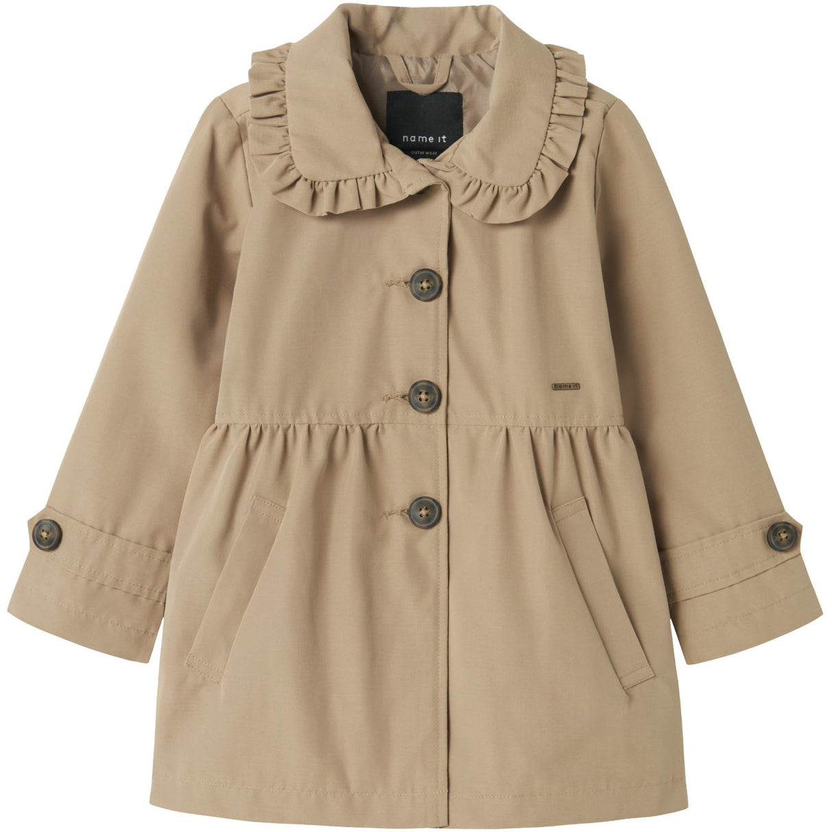 Name It Savannah Tan Madelin Trenchcoat Noos