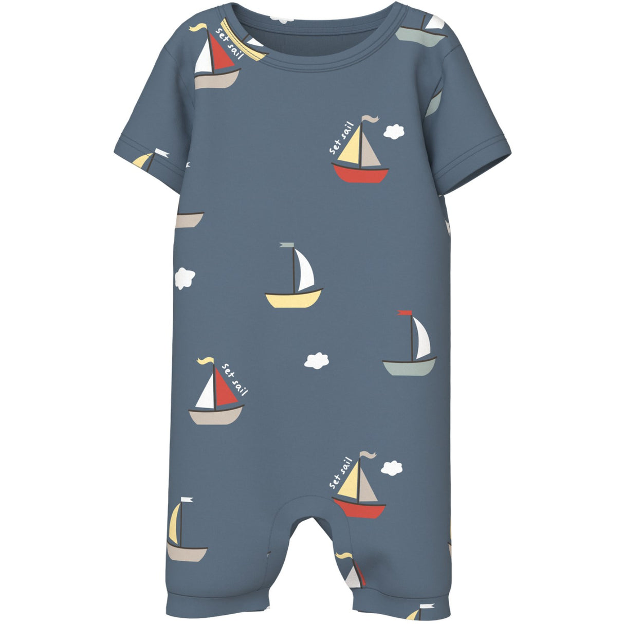 Name It Blue Mirage Boats Vroels Sunsuit