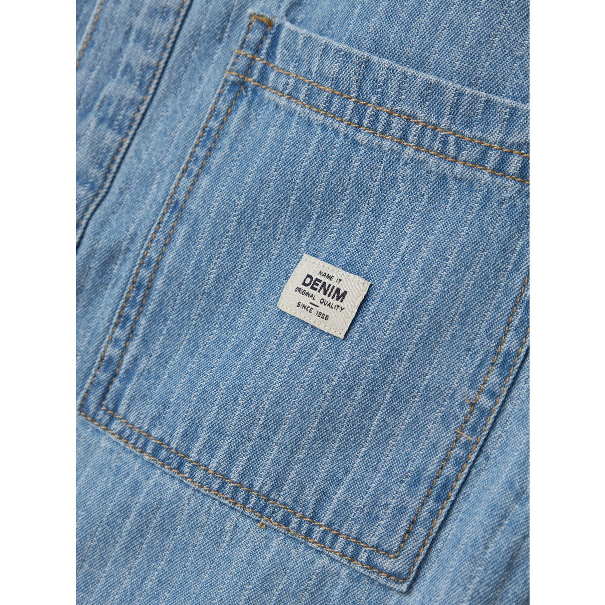 Name It Light Blue Denim Stripes Felix Denim Shirt