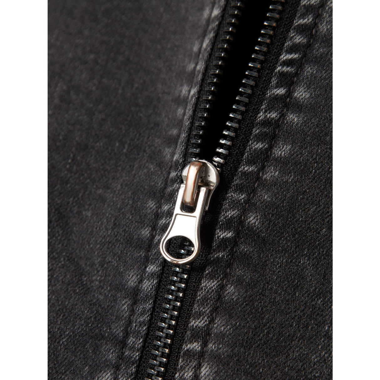 Name It Dark Grey Denim Luna Denim Bomber Jacket