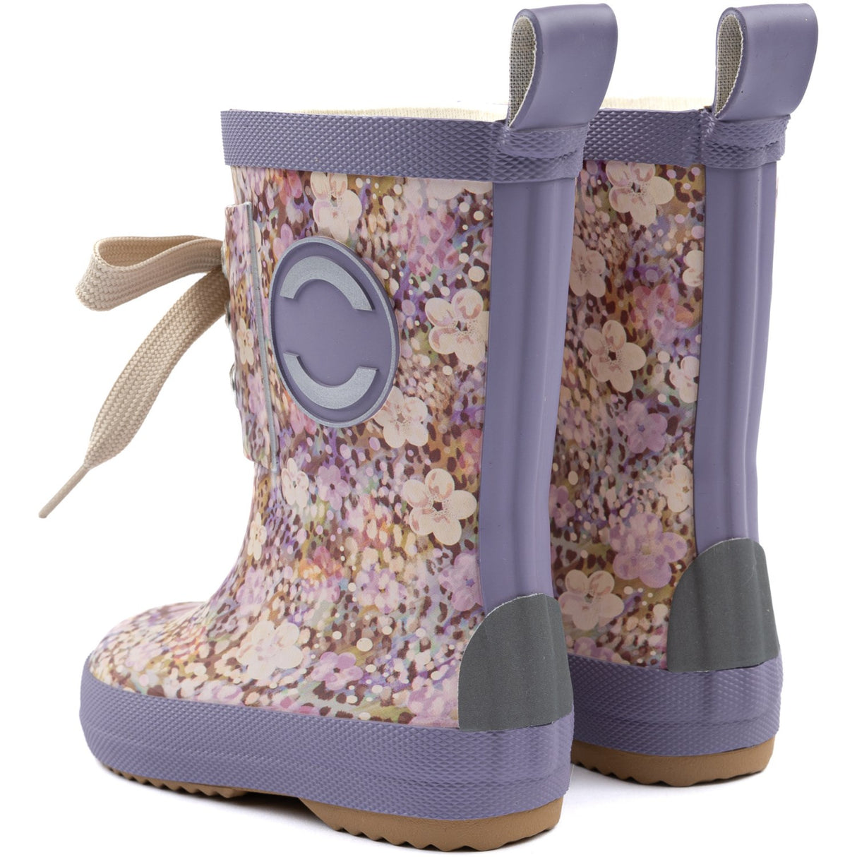 Mikk-Line Dusk Lace Printed Wellies