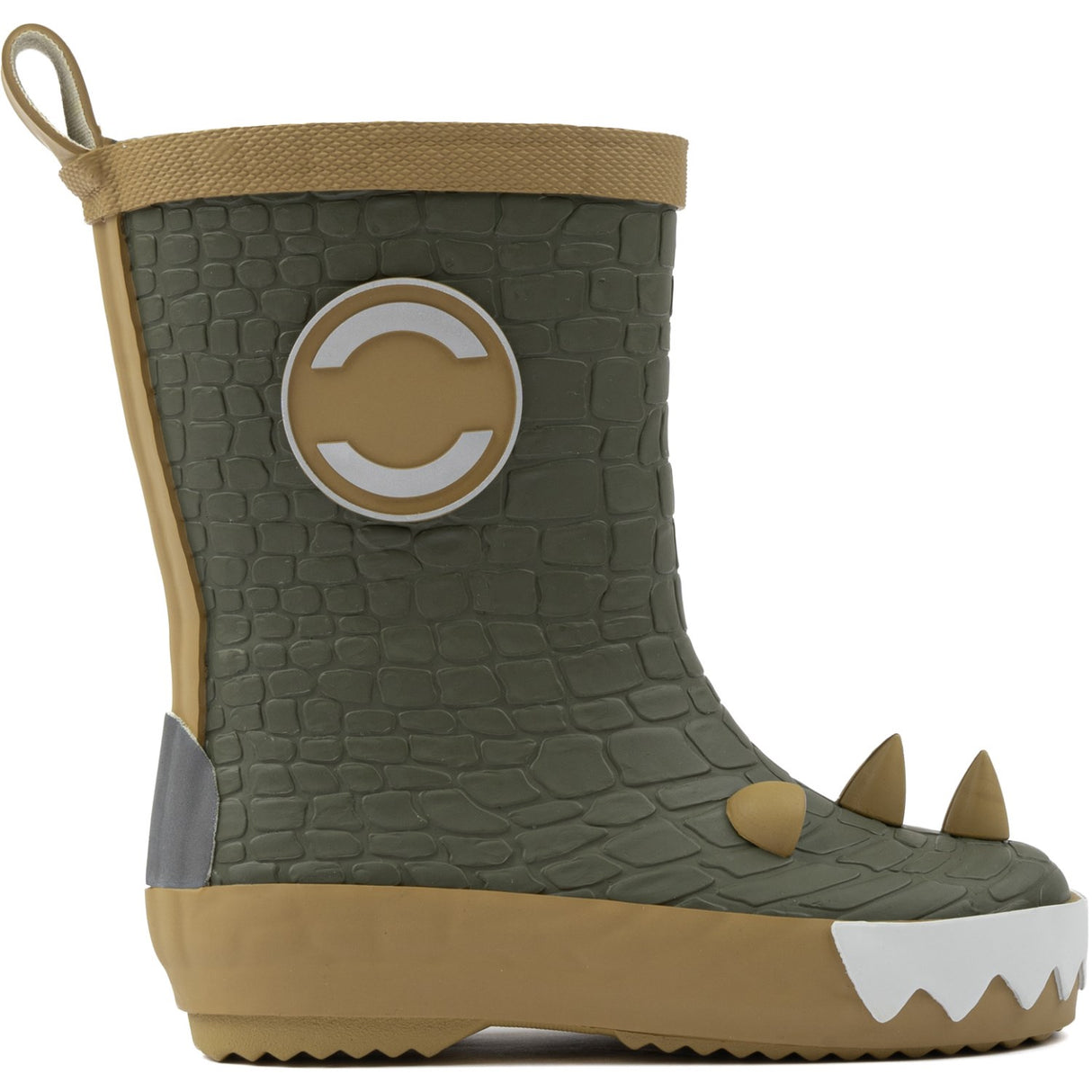 Mikk-Line Dusty Olive Dragon 3D Wellies