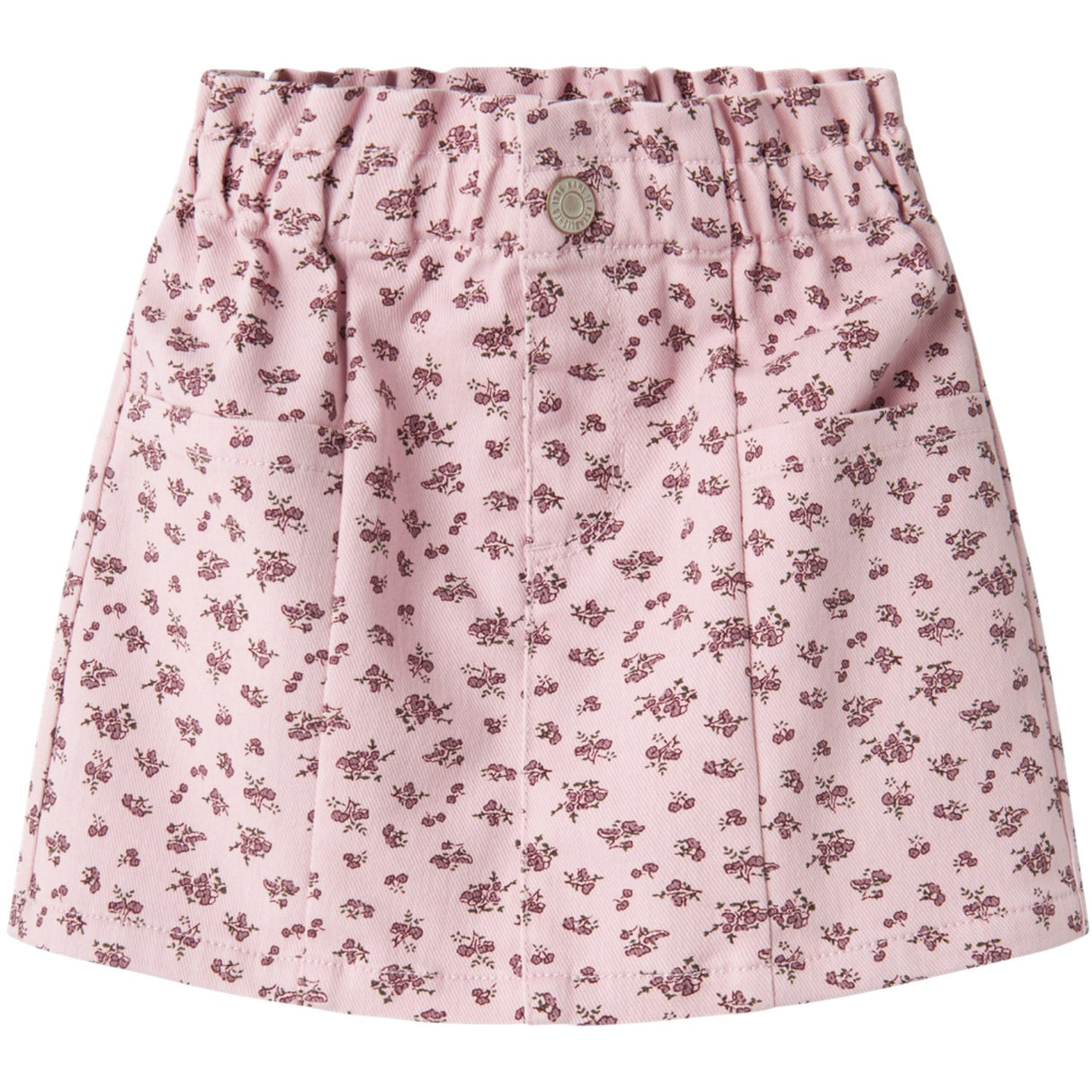 Name It Winsome Orchid AOP Bitten Short Twill Skirt