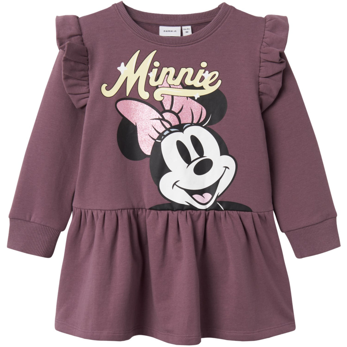 Name It Arctic Dusk Dede Minnie Mouse Sweat Dress