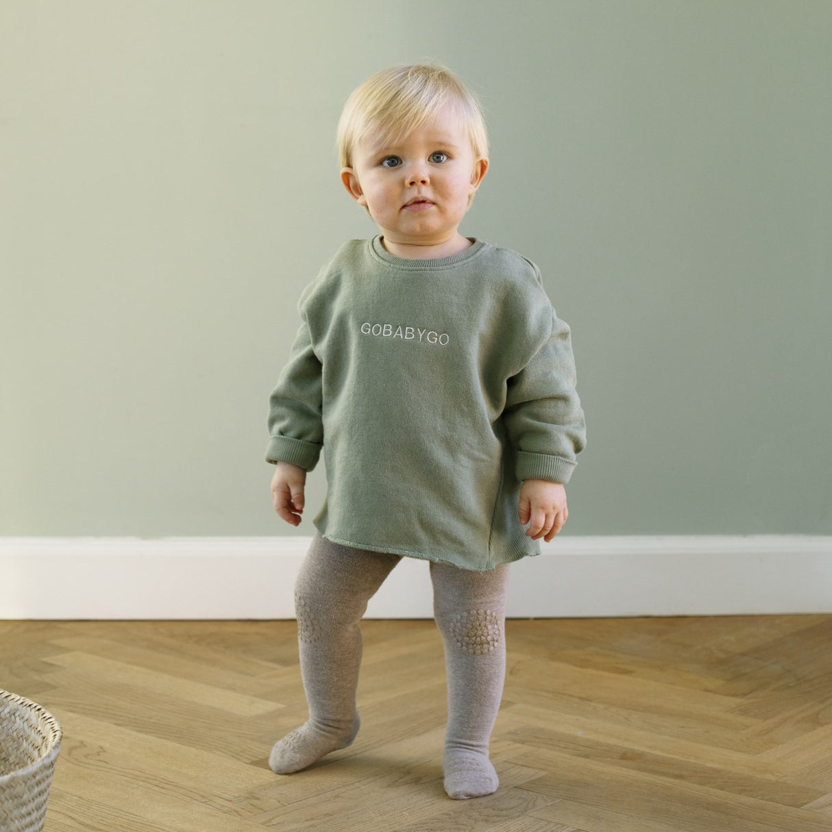 Gobabygo Sand Crawling Tights Organic Cotton