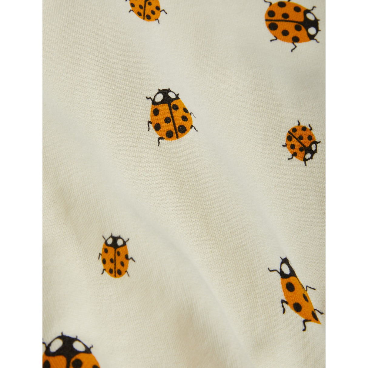 Mini Rodini Offwhite Ladybugs AOP Sweatshirt