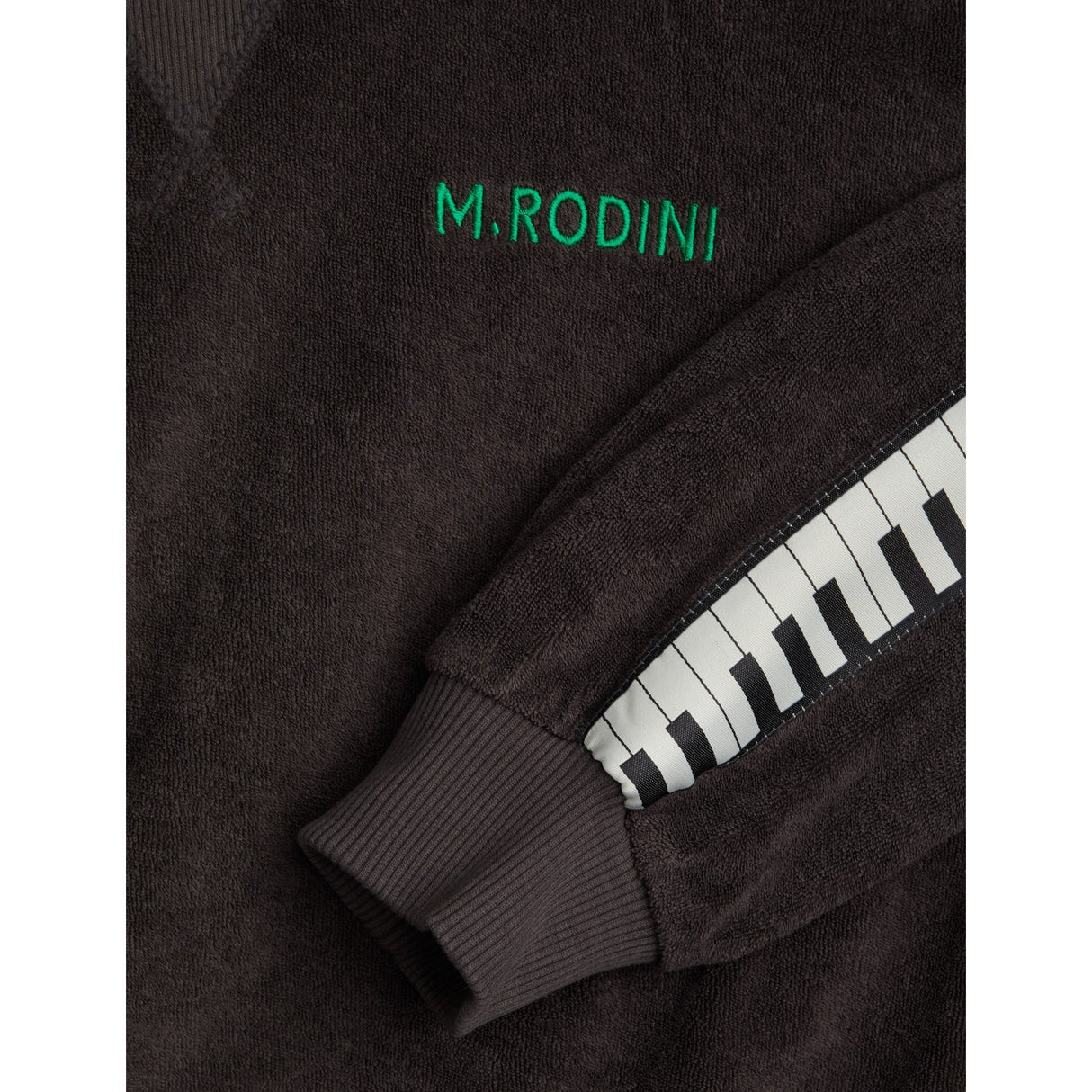 Mini Rodini Black Piano Terry Sweatshirt