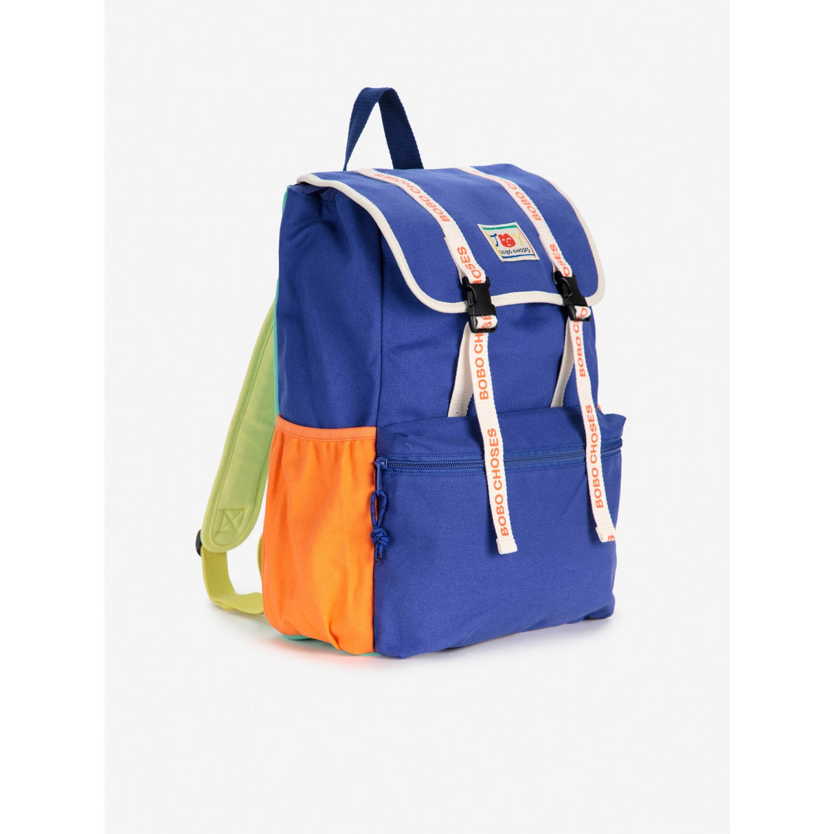 Bobo Choses Blue Smiling Label Backpack
