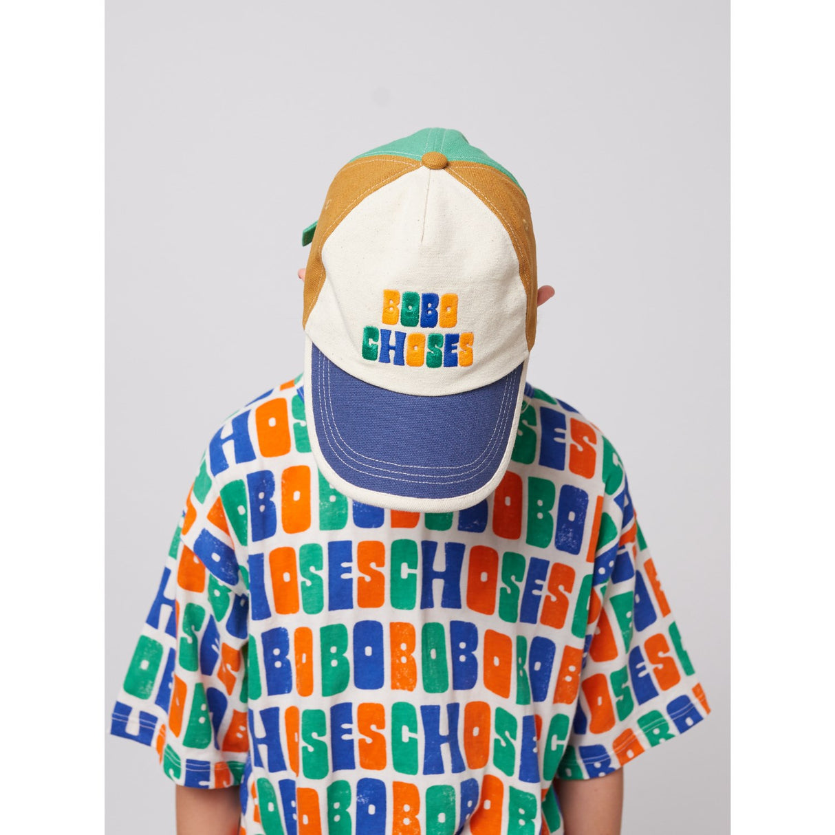 Bobo Choses Multicolor Color Block Cap