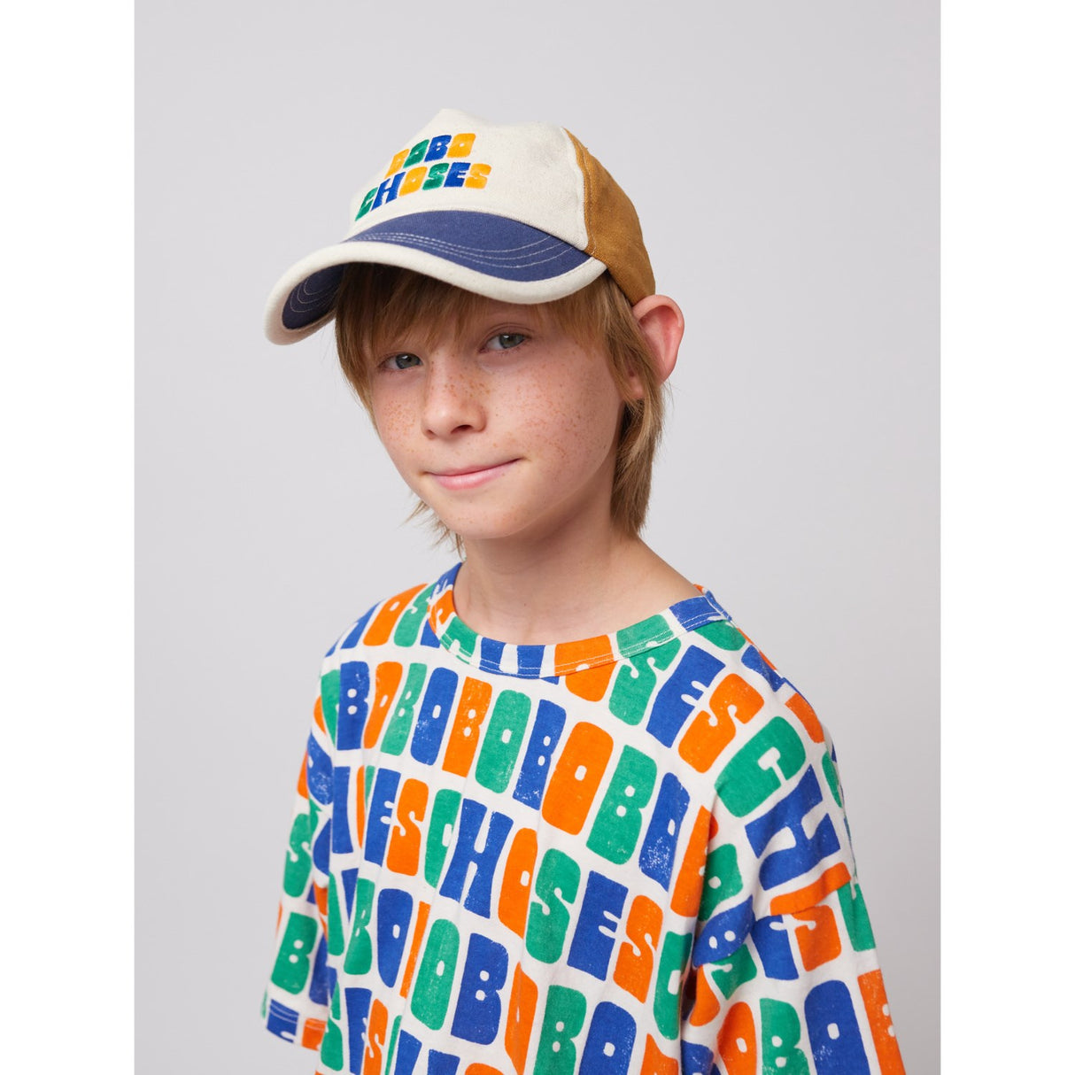 Bobo Choses Multicolor Color Block Cap