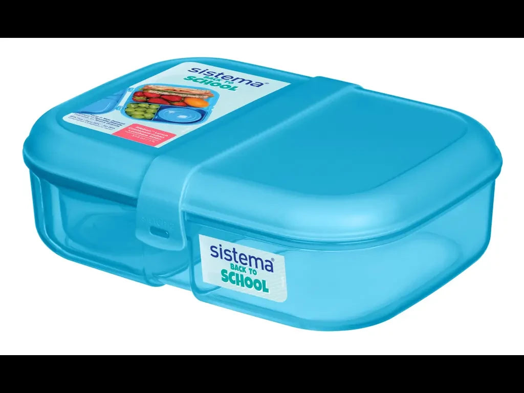 Sistema Ribbon Lunch Box 1,1 L Satin Sky Blue
