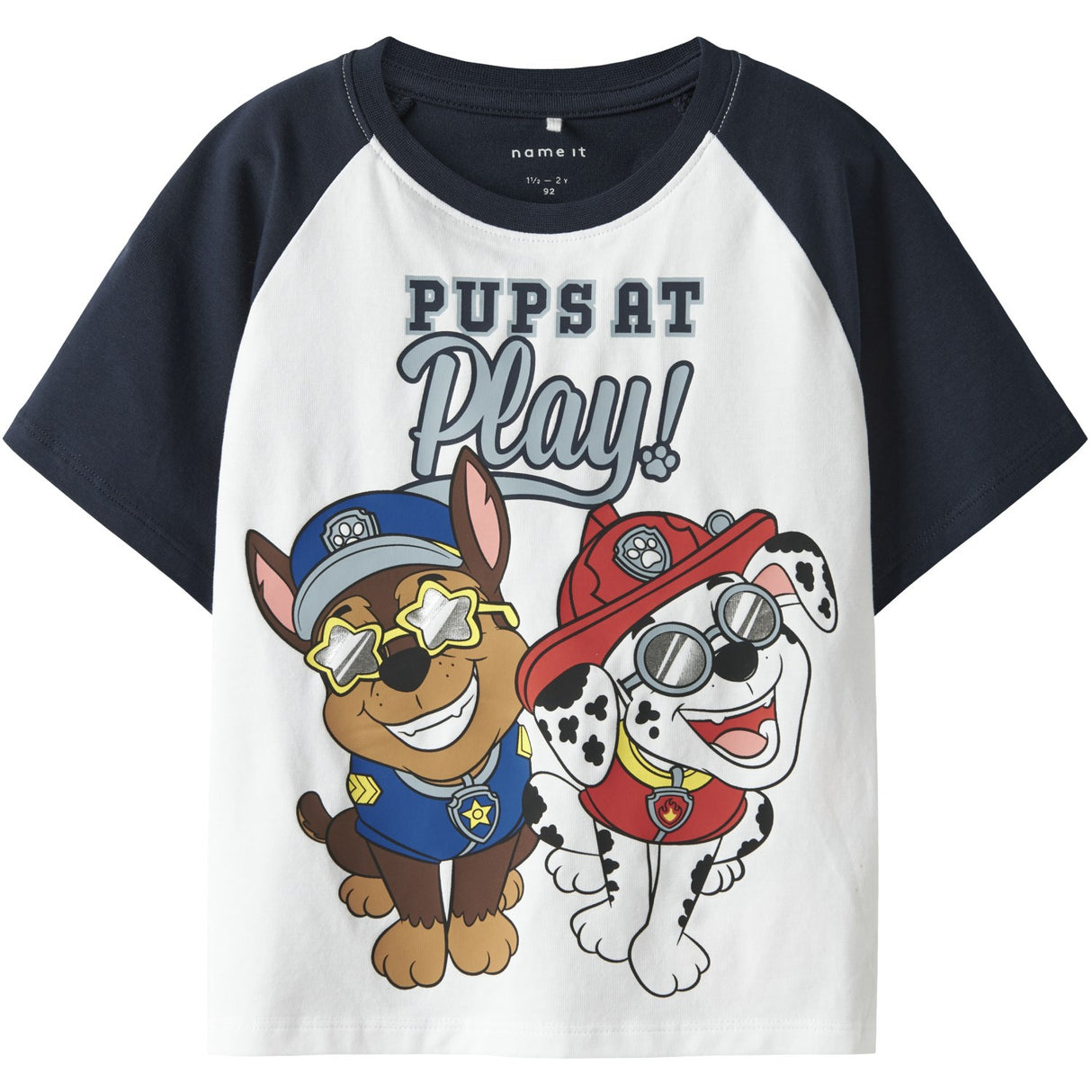 Name It Bright White Mulin Paw Patrol Regular T-Shirt